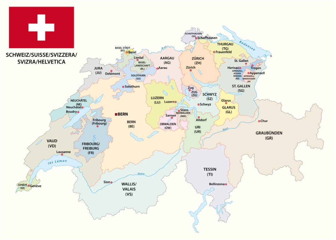 Carte De La Suisse Informations Pratiques Et Pr sentation Du Pays carte-de-la-suisse-informations-pratiques-et-pr-sentation-du-pays